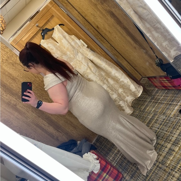 Foiled Knit Dress - Picture 4 of 5